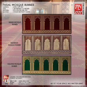 FAISAL MOSQUE RUNNER