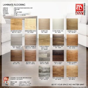 LAMINATE FLOORING (8MM)